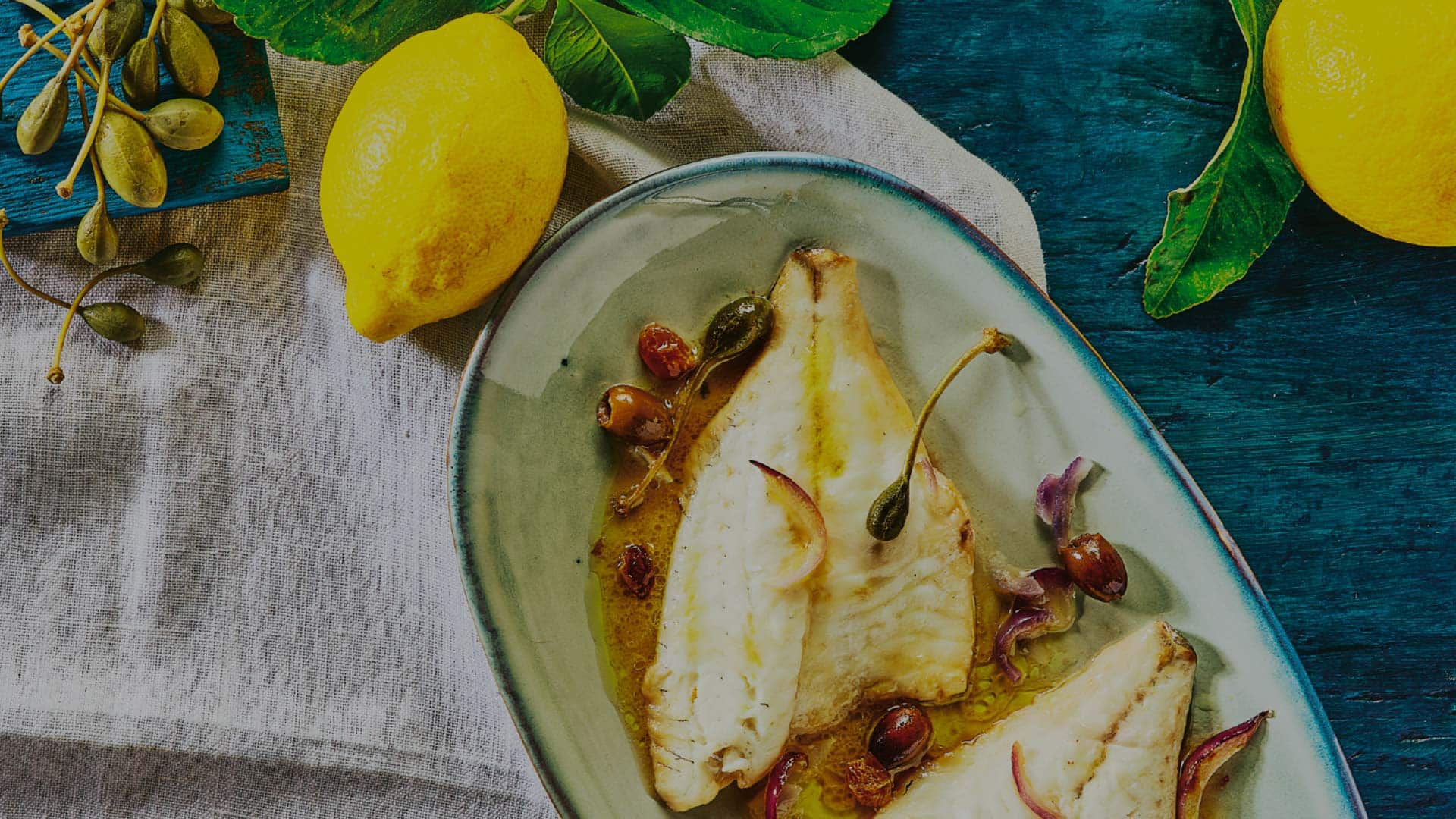 filetto di pesce con capperi olive e cipolla Bofrost