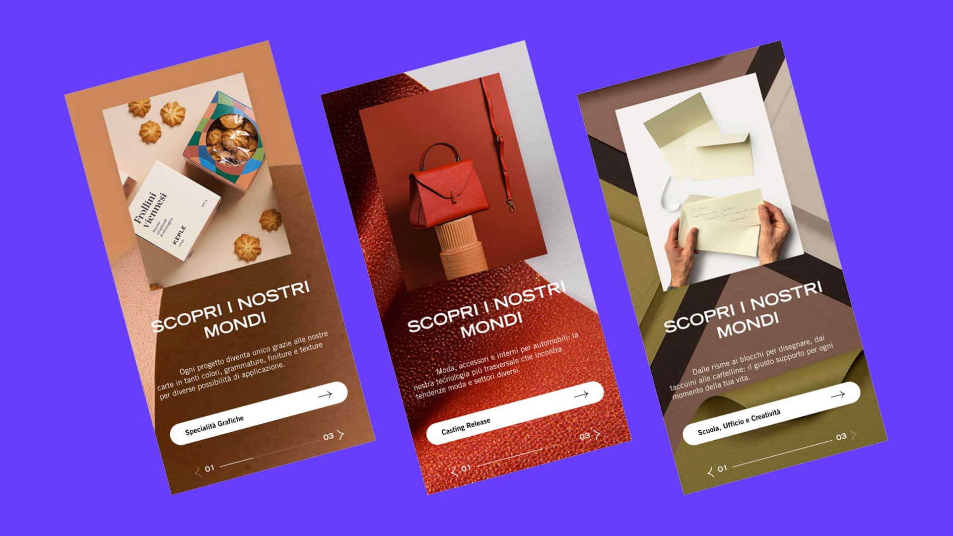 grafiche per sito web favini